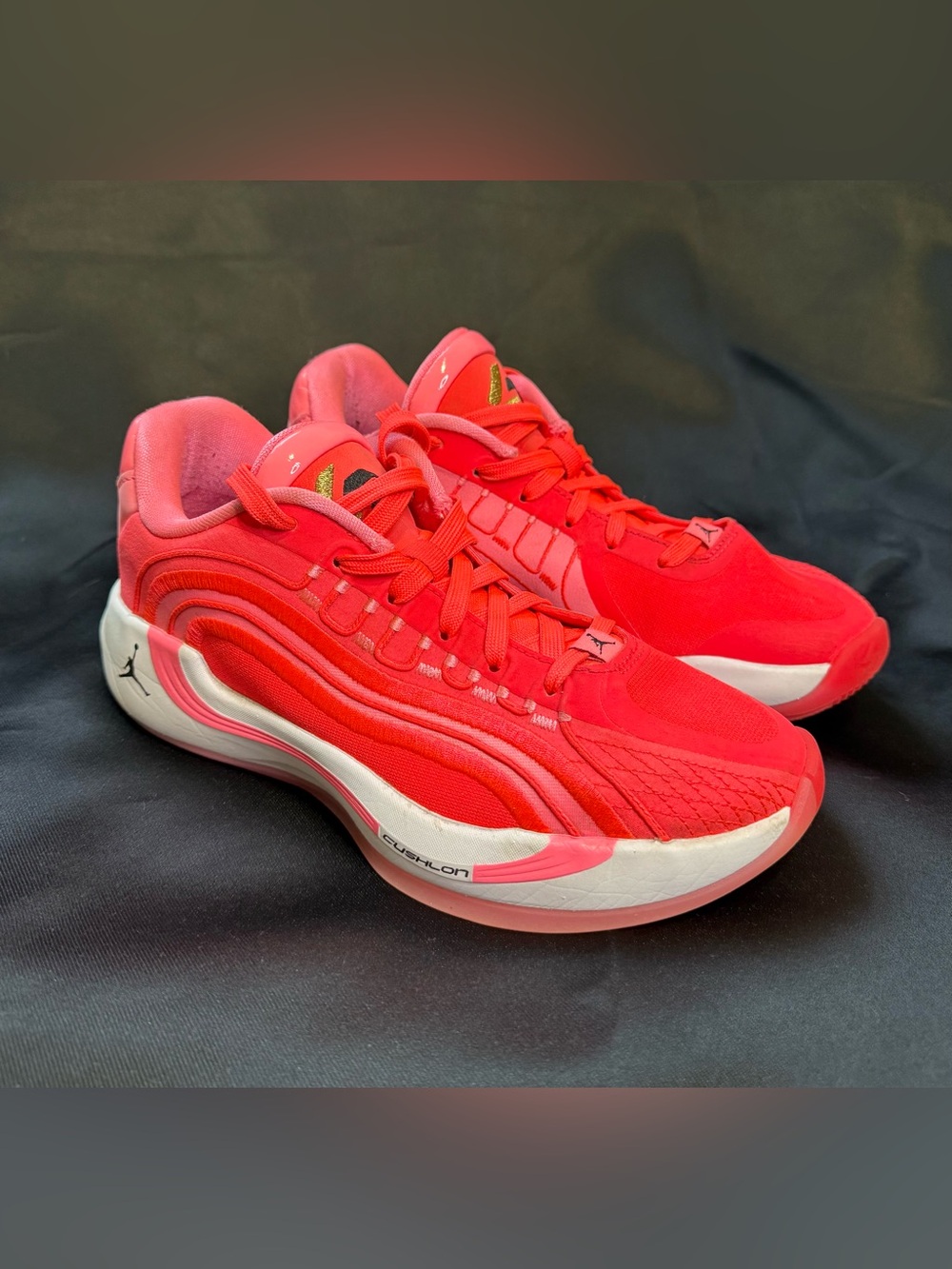 Nike Jordan Luka 4 Hčerka Youth Basketball Shoes Coral Sneakers Size 4.5Y